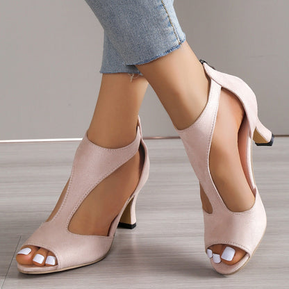 Florentien | Comfy leather high heels