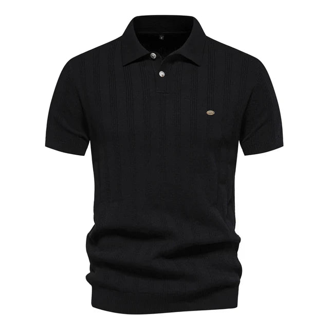 Leroy - Summer Knitted Men's T-Shirt