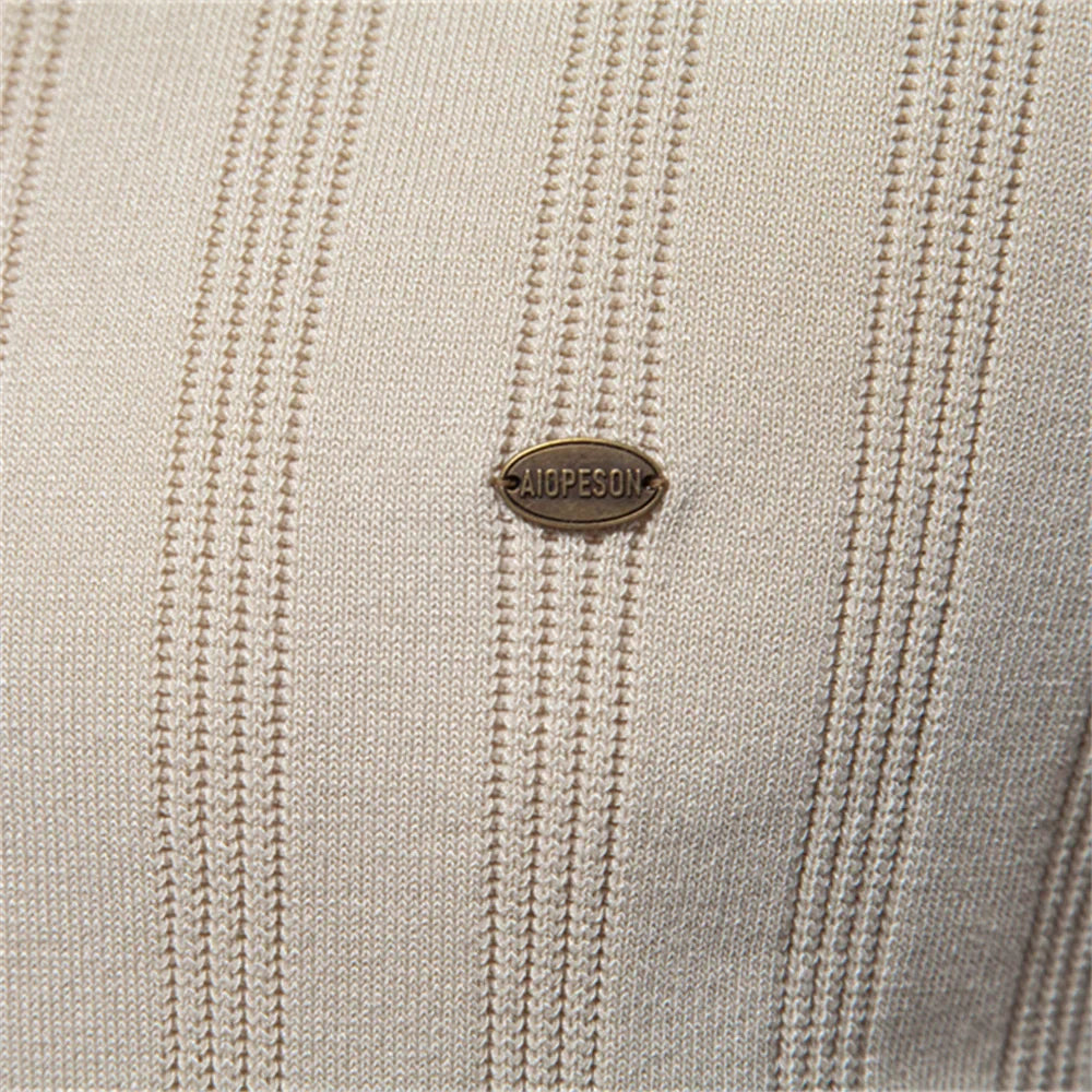 Leroy - Summer Knitted Men's T-Shirt