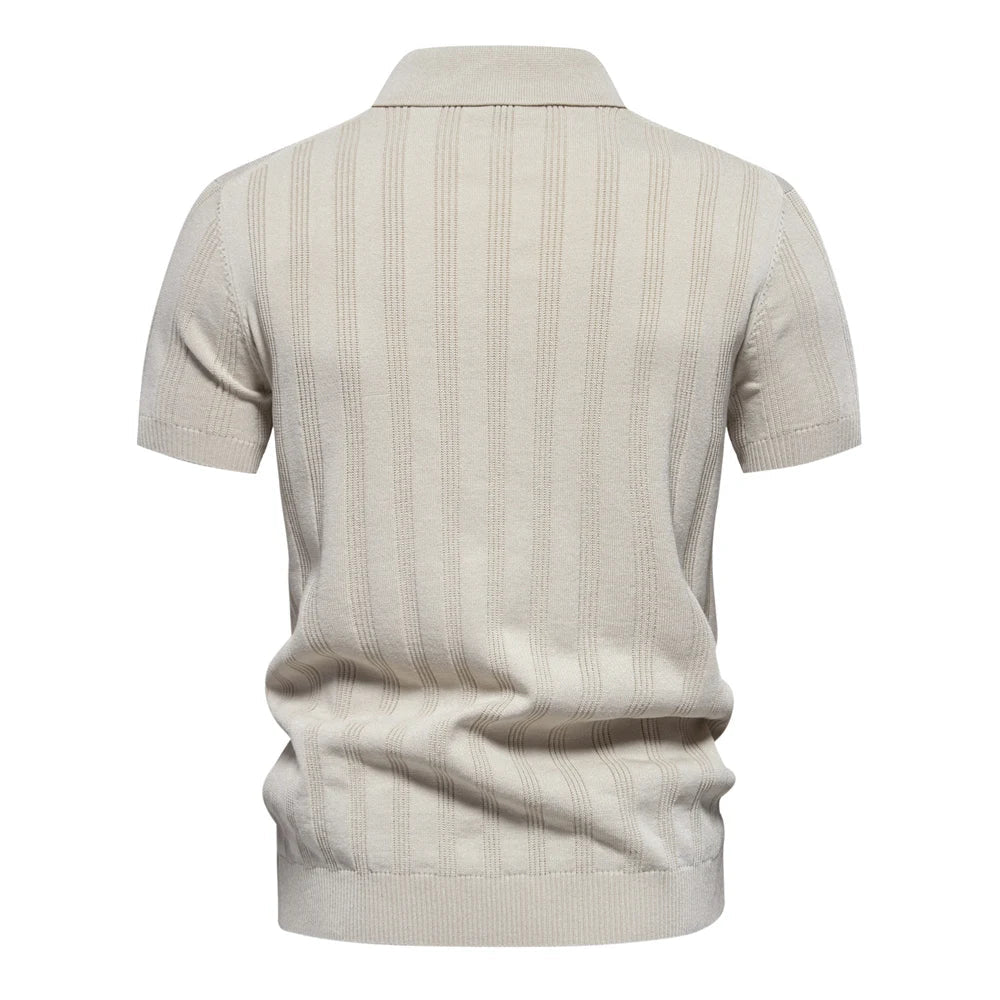 Leroy - Summery knitted shirt