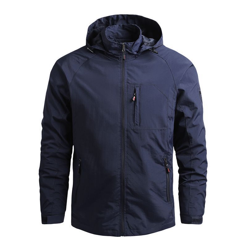 Waterproof Hooded Windbreaker Jacket