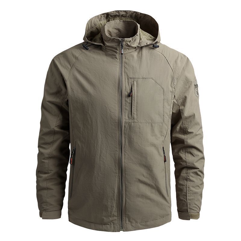 Waterproof Hooded Windbreaker Jacket