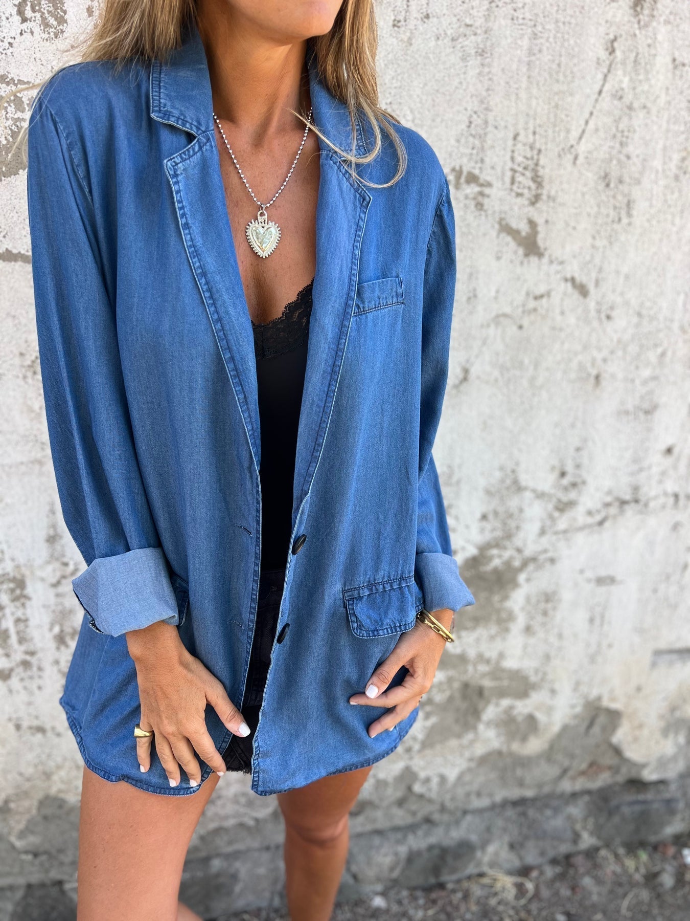 Ysabeau | Elegant Denim Casual Jacket