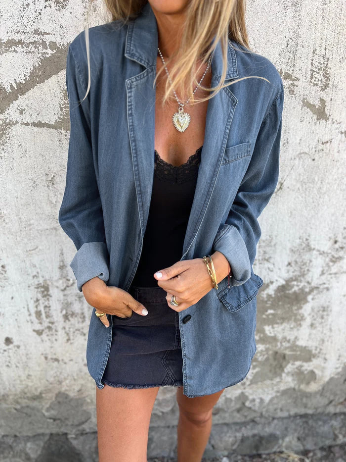 Ysabeau | Elegant Denim Casual Jacket