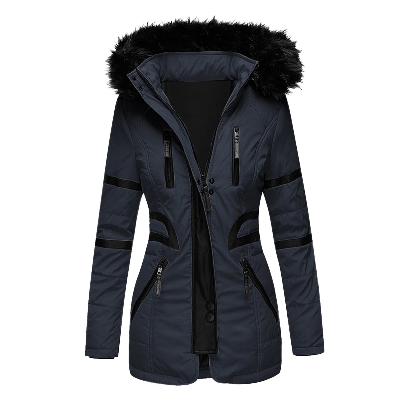 Elegant hooded jacket