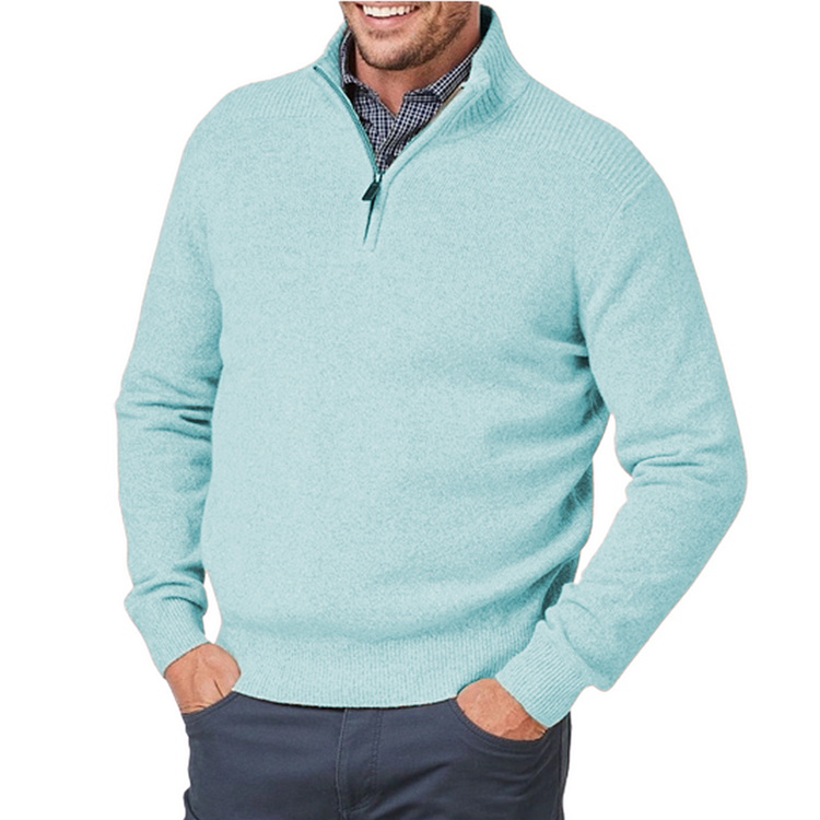 Arthur - Men's three-quarter zip jumper