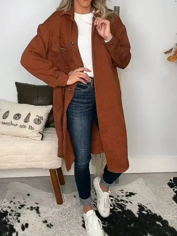 Casual long jacket