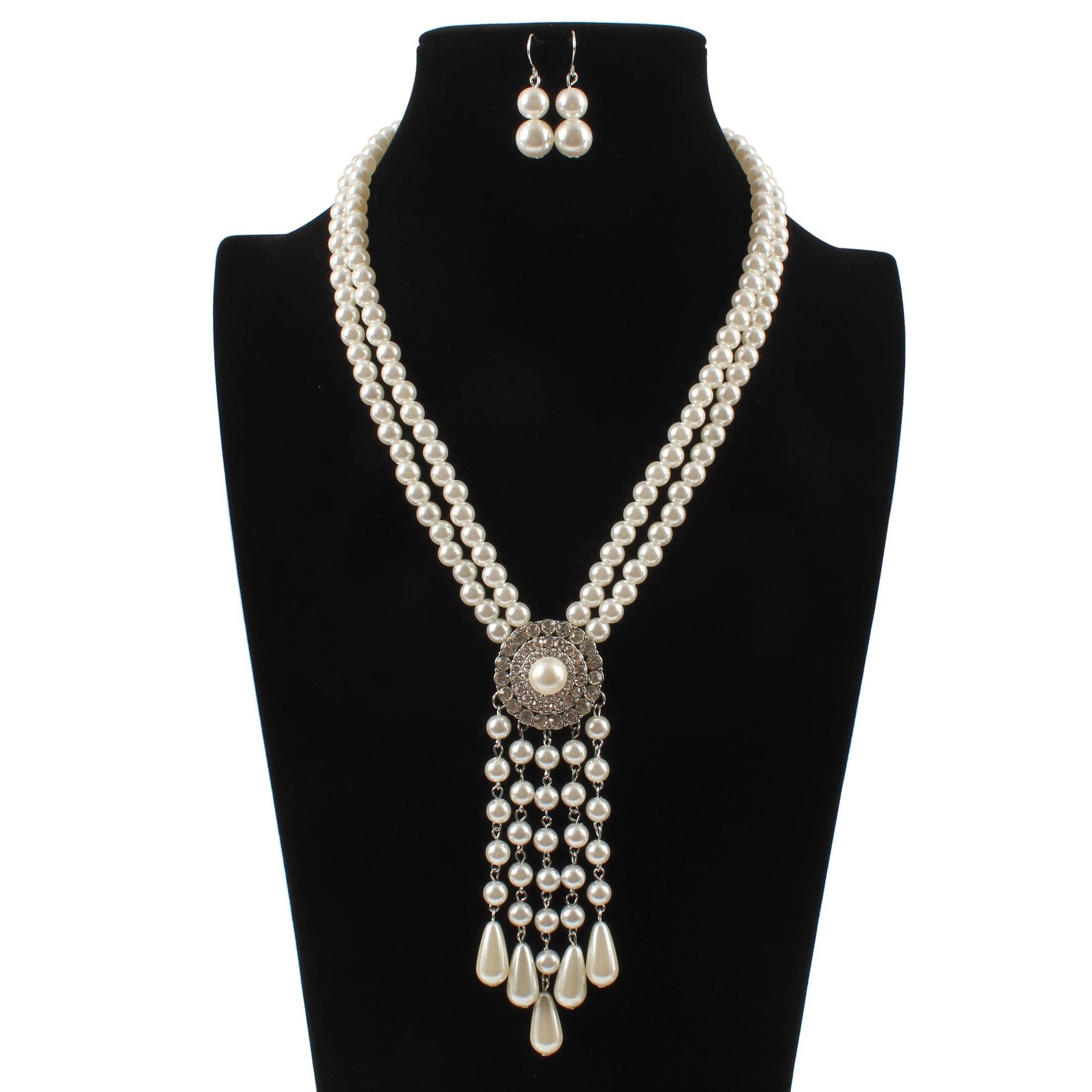 Pearl Drop Pendant Necklace