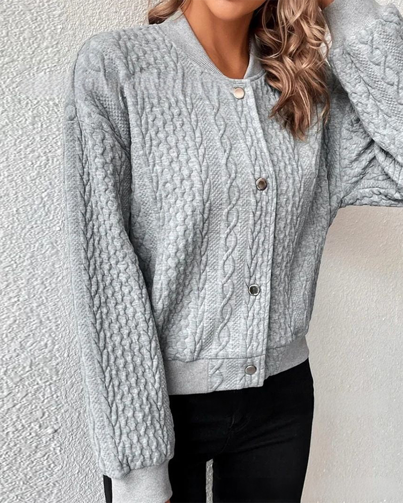 Inger - Ladies cardigan with buttons