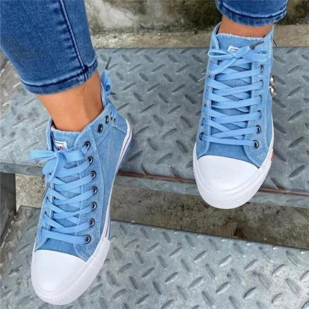 CIERA - Comfortable canvas sneakers