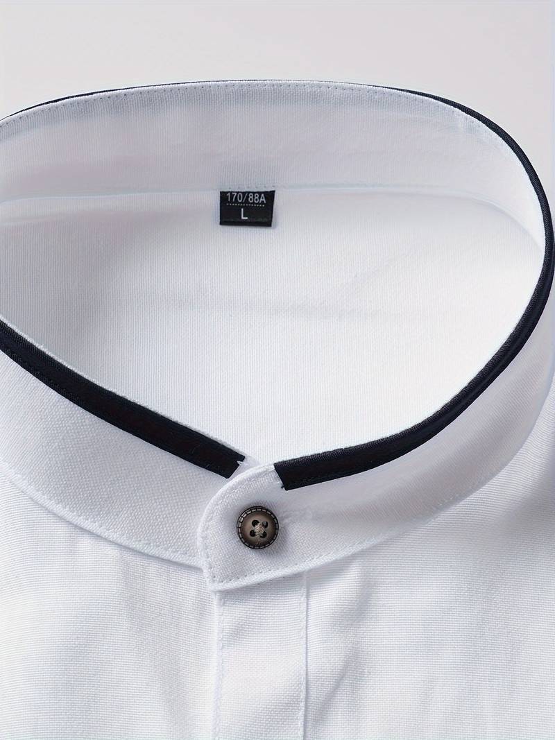 Vincent - Long-armed collar shirt for men