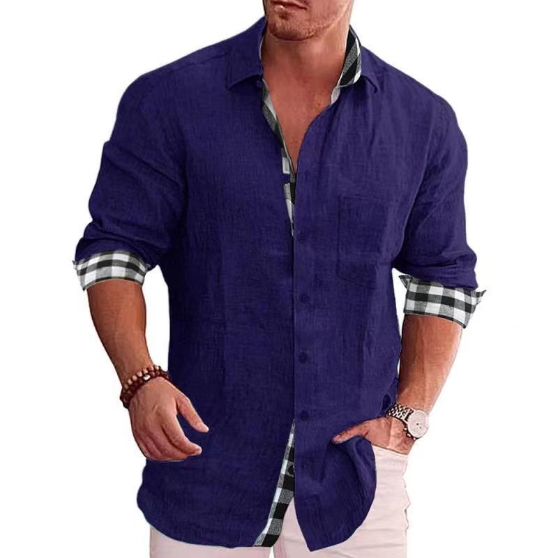 Alain - Summer shirt with buttons and pockets