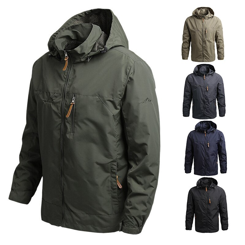 Dieter - Outdoor Jacket with Hood - Outdoor - Comfortably Made - Ideal for Fall/Winter