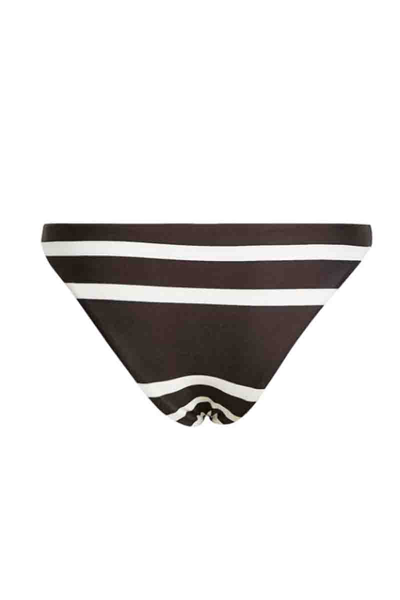 Striped Black Two pieces Swimsuit