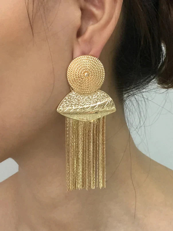 Tassel Earrings Metal Earrings