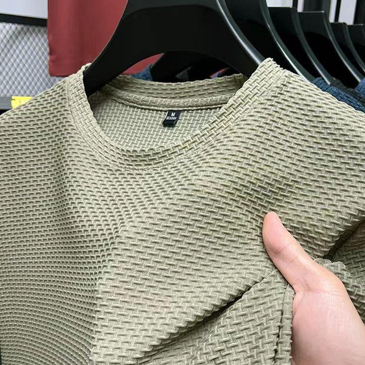 Ferdinando - Breathable round T-shirt made of mesh for the summer