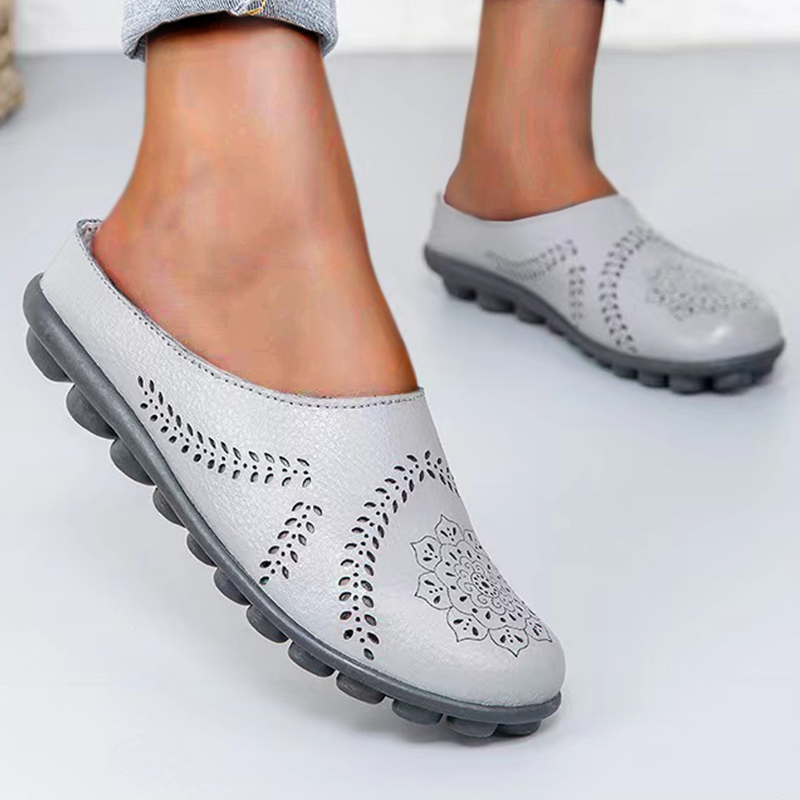 Leola - flat shoes with a low shaft