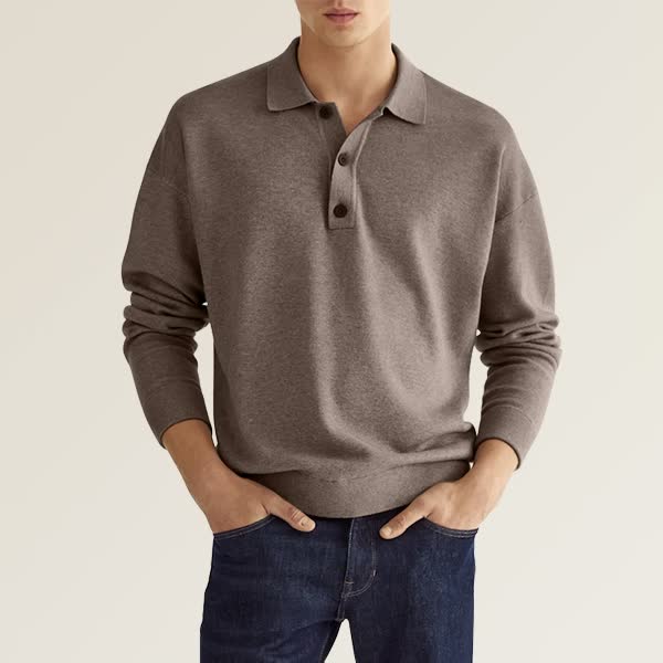 Yarn - Casual men's polo shirt