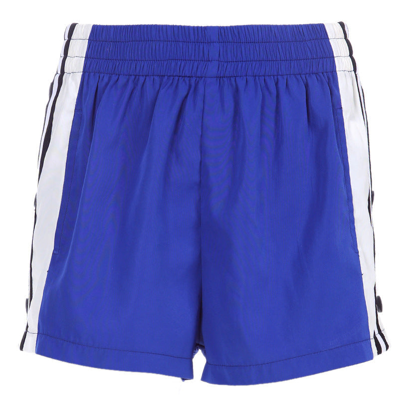 Relaxed wide leg shorts female summer