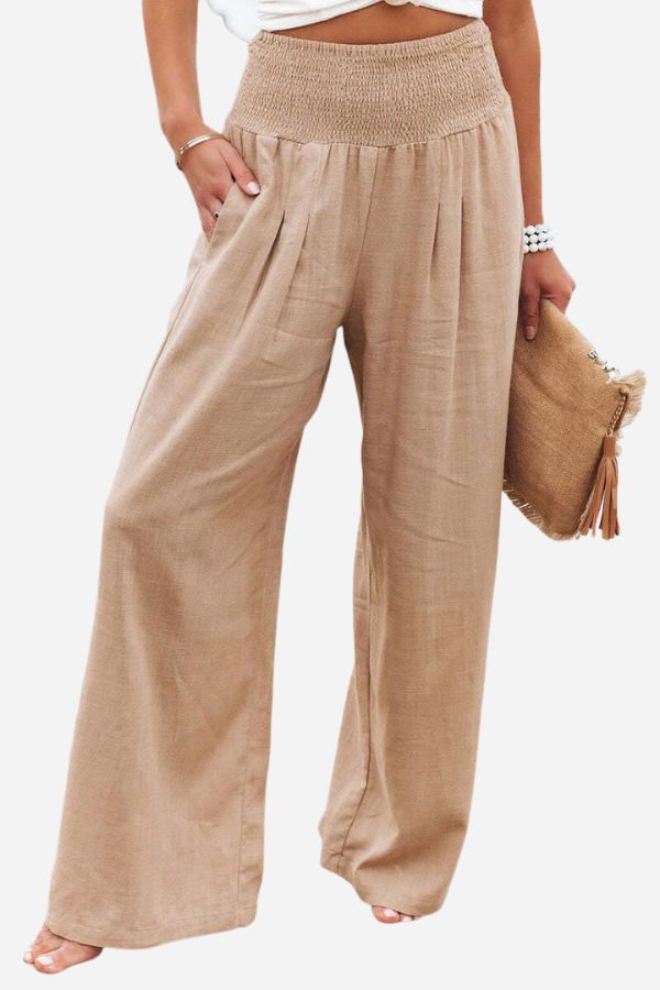 Angelina | Women's Palazzo High-Waisted Trousers