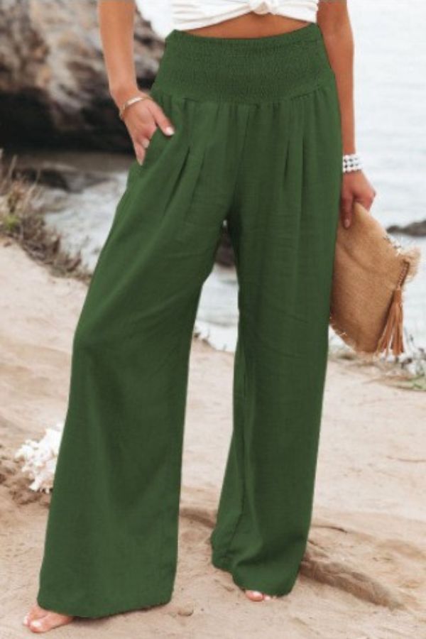 Angelina | Women's Palazzo High-Waisted Trousers