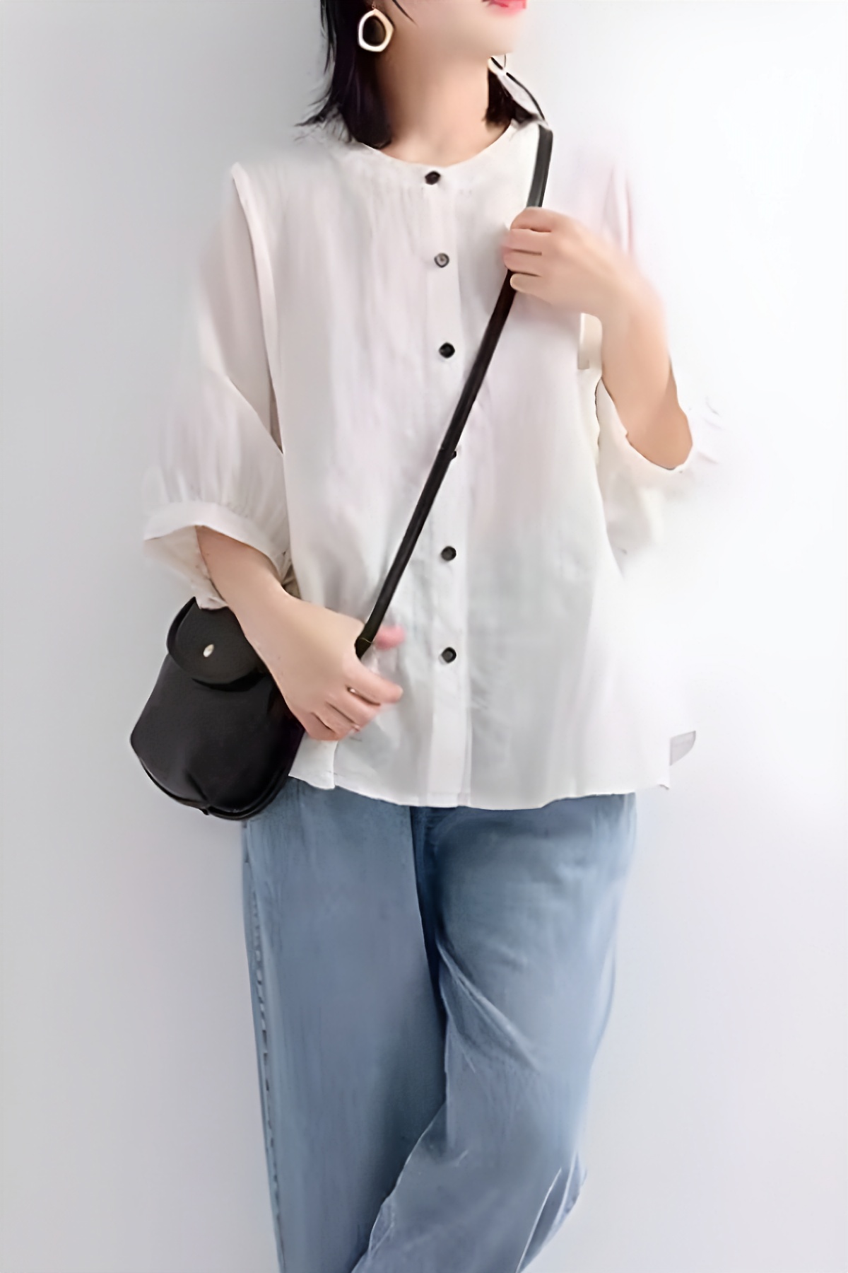 Alona - Relaxed Loose Breathable Linen Blouse