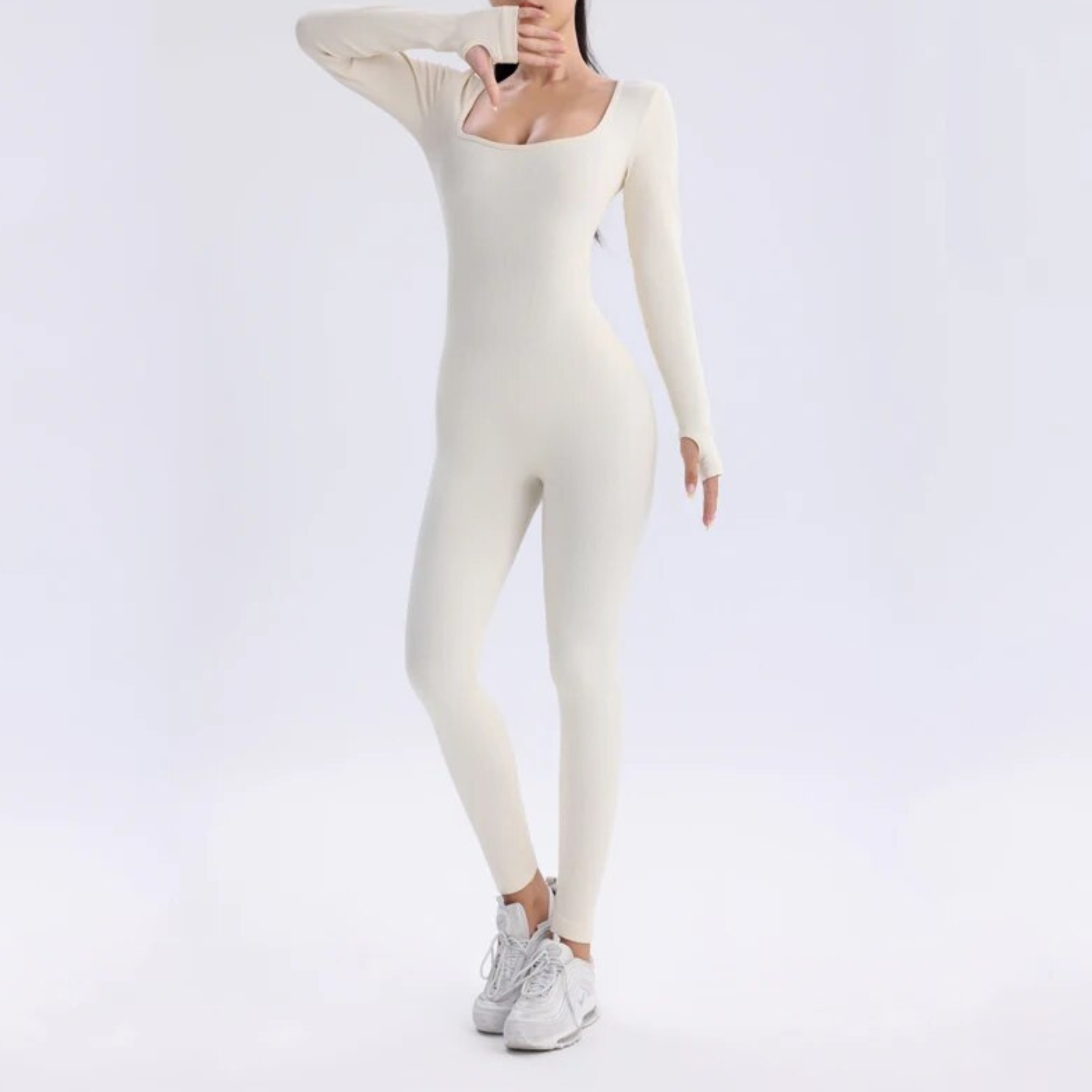 SleekSculpt®️ Long sleeve jumpsuit