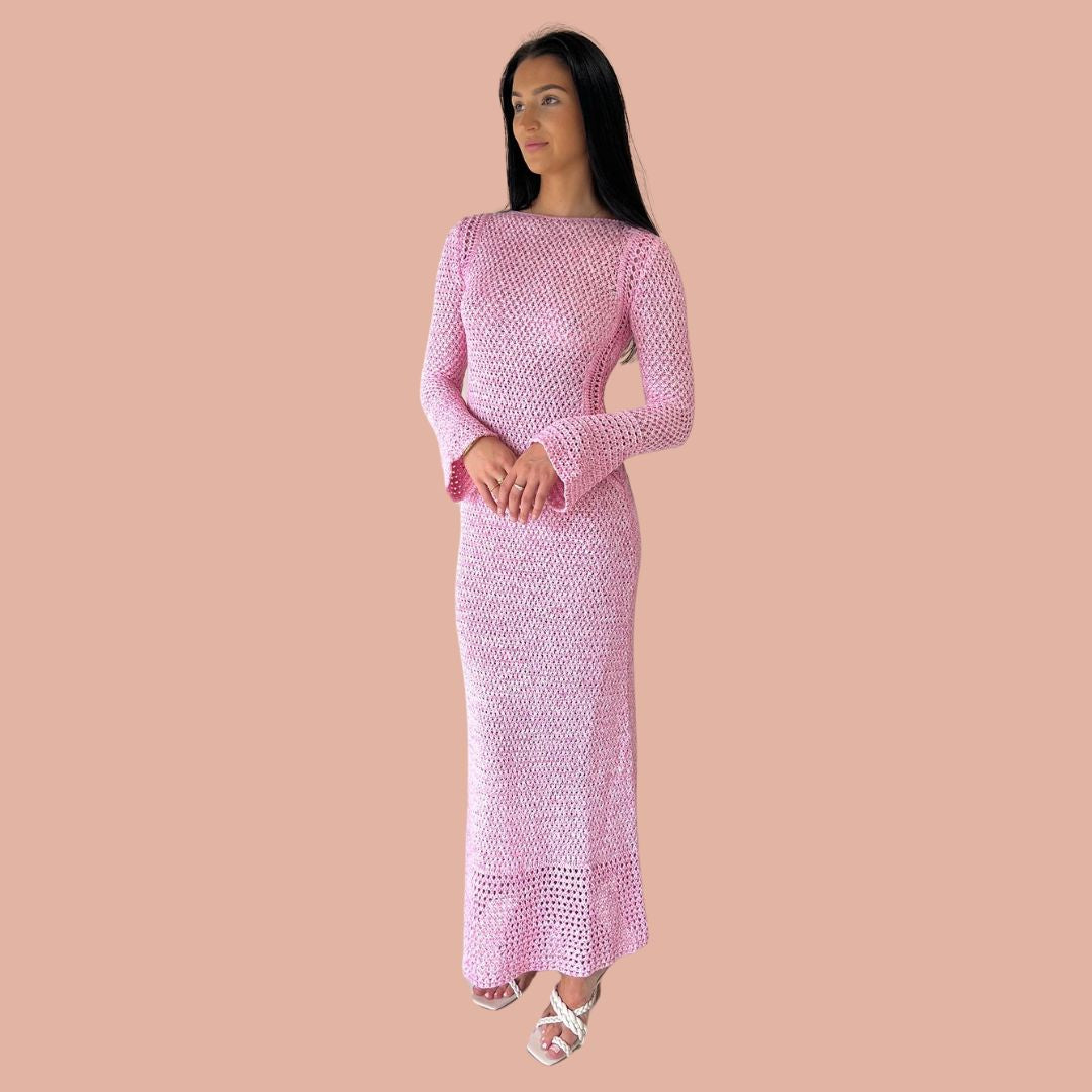 Seraphina - Maxi dress with long sleeves