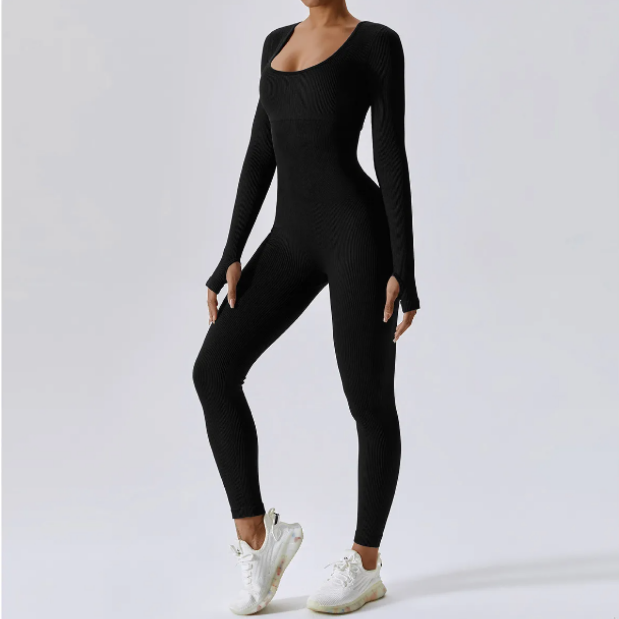 SleekSculpt®️ Long sleeve jumpsuit