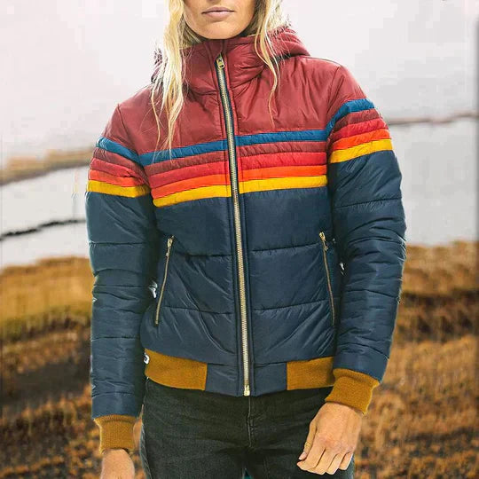 Women's Soft Touch Coat - Wool Blend - Elegant Longline Design - Lightweight & Warm