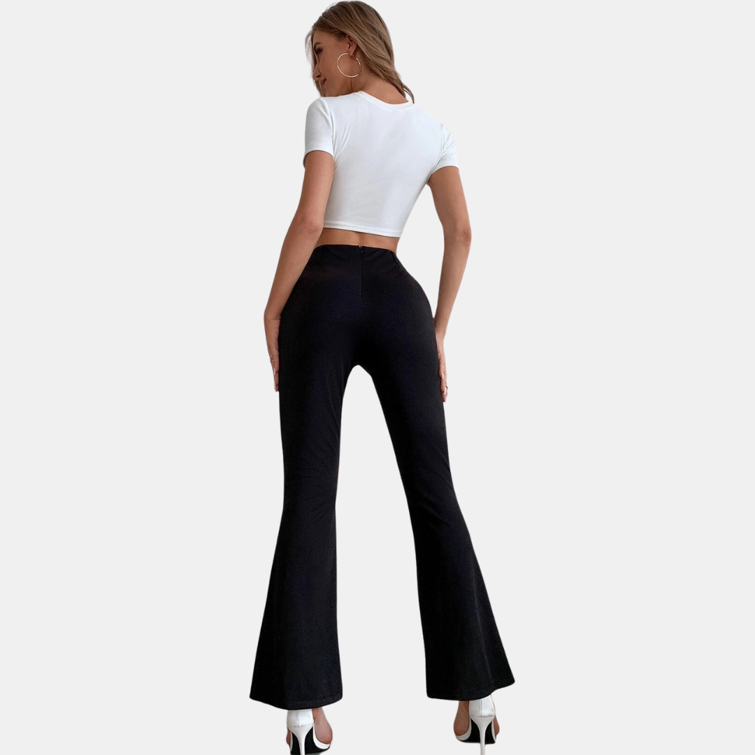 Yasmin - Stylish flared trousers