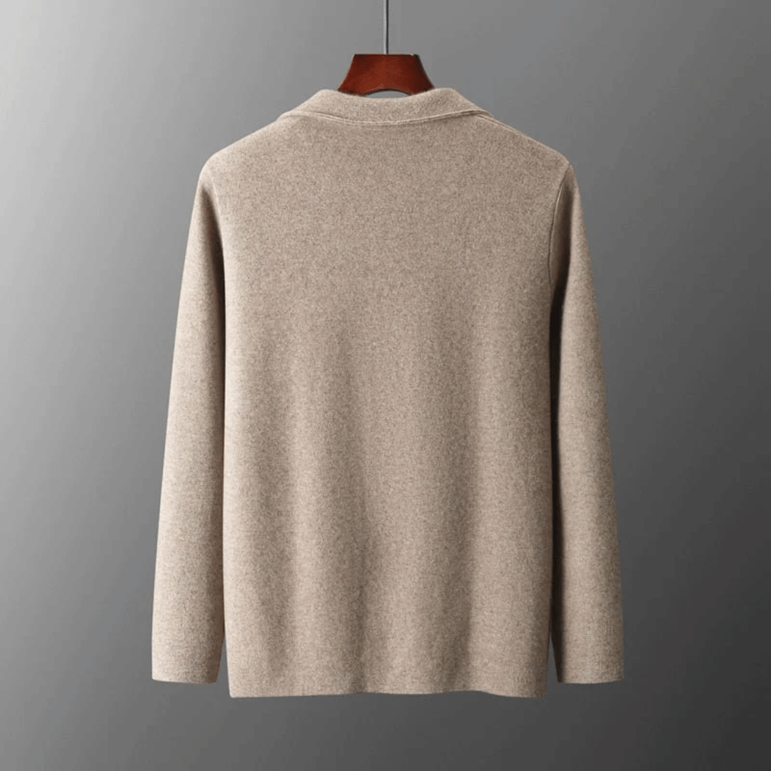 Stephane - Comfortable merino wool cardigan