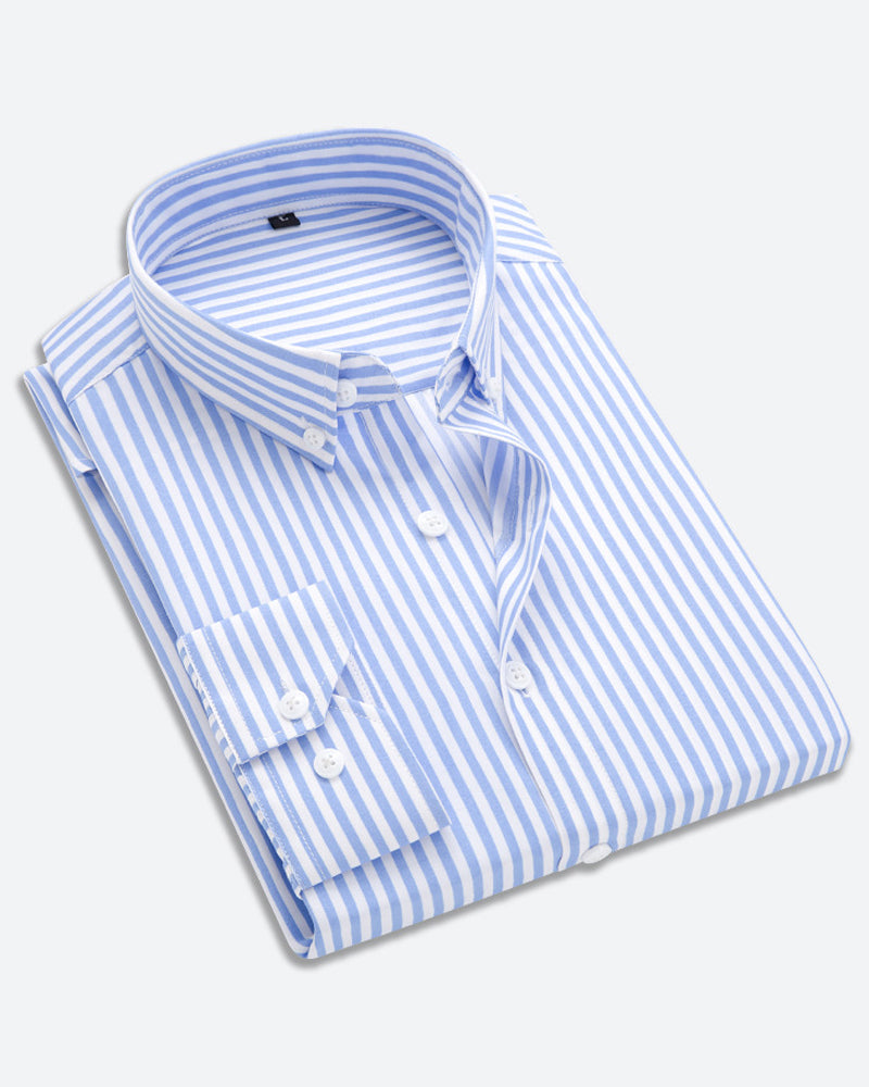 Terrell - Vertical striped shirt