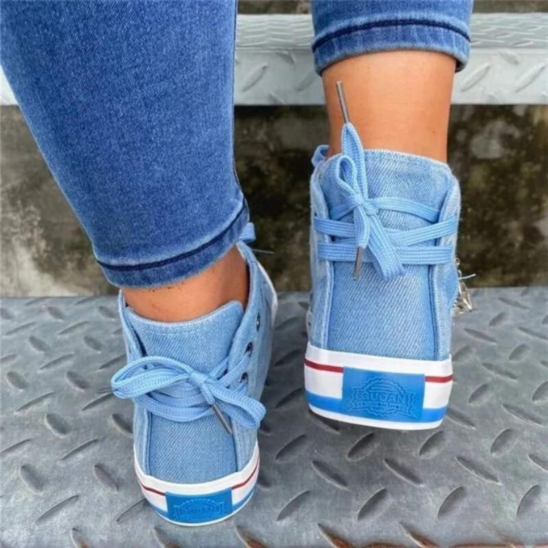 CIERA - Comfortable canvas sneakers