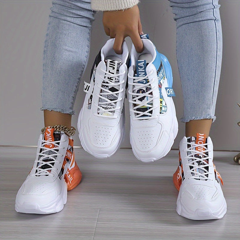 Franziska - Colorblock casual sneakers for women