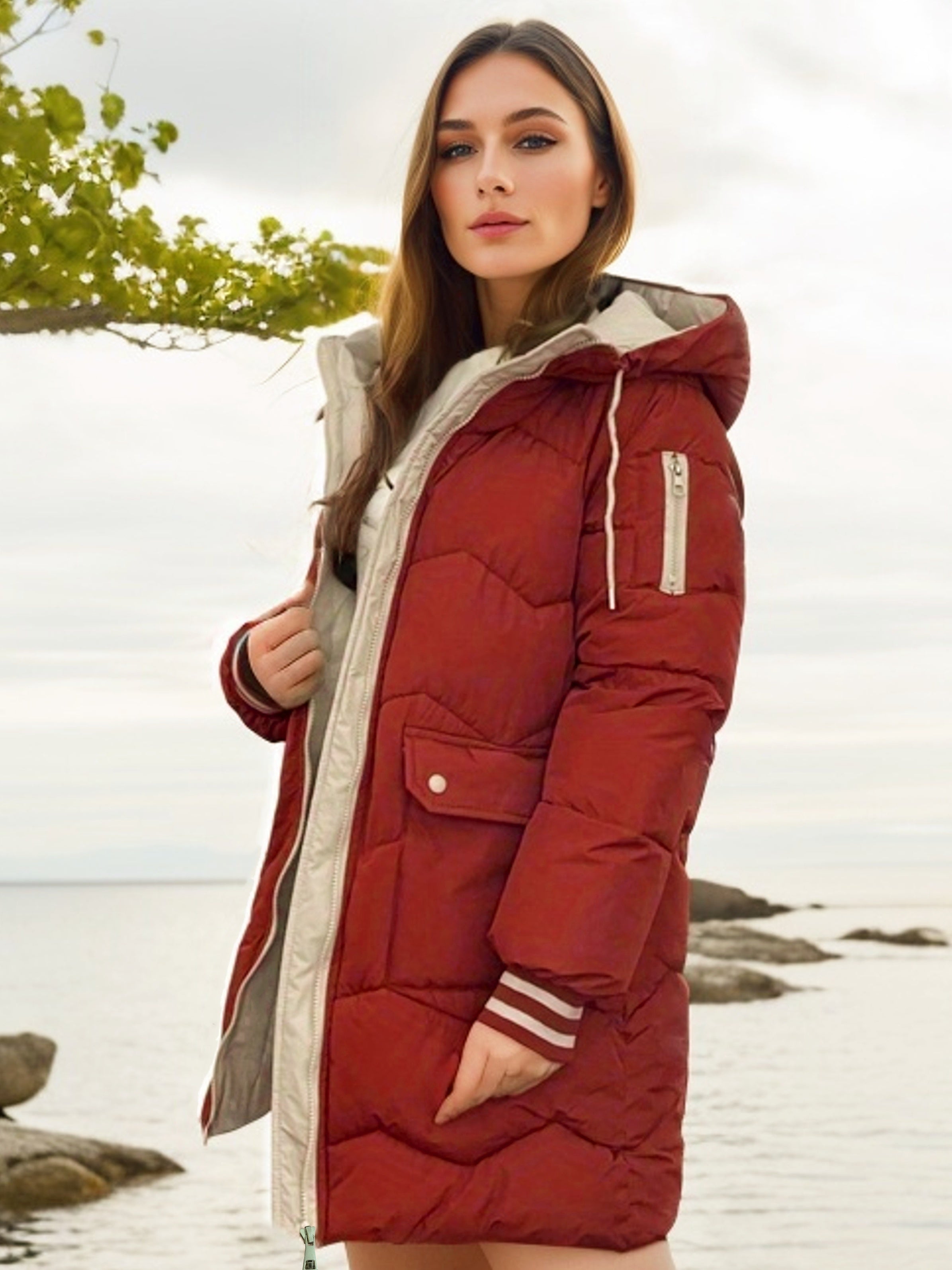 Ada - Warm winter puffer jacket