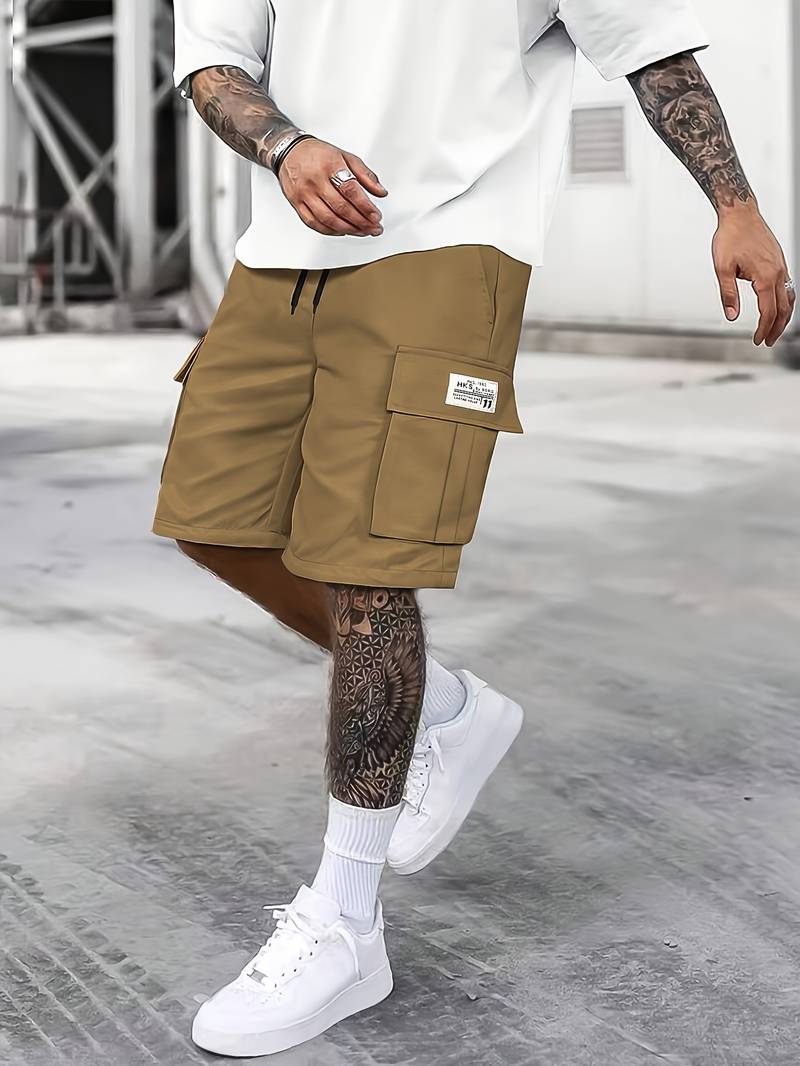 Robert cargo shorts with adjustable drawstring