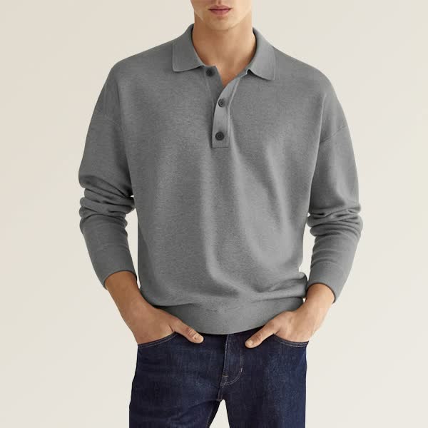 Yarn - Casual men's polo shirt