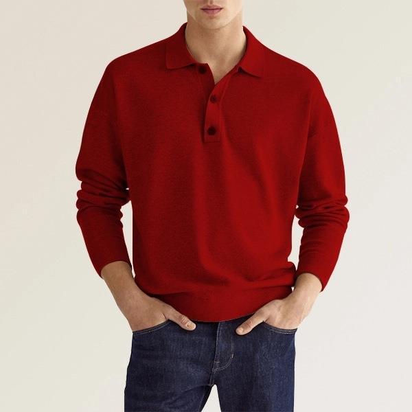 Helmut - Men's V-neck with long sleeves