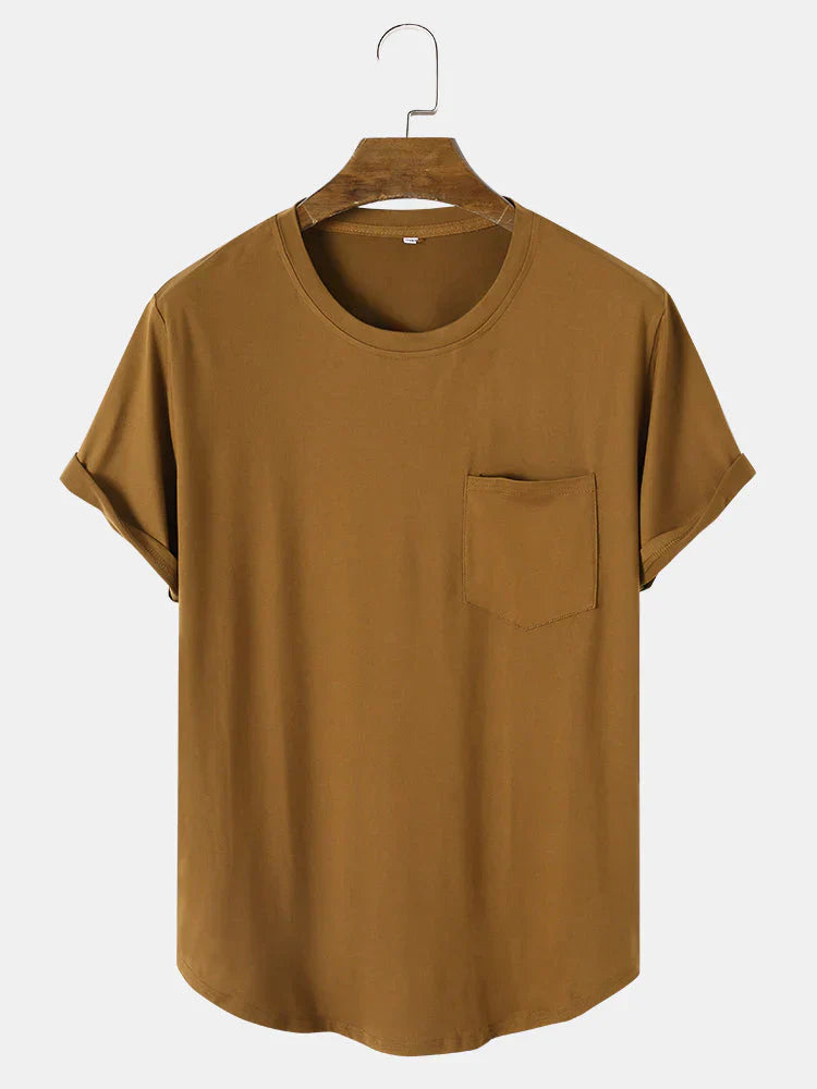 Tom | plain basic t-shirts with pocket