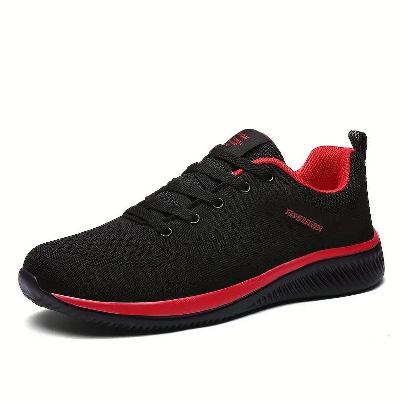 Simon - Sporty running shoes in knit