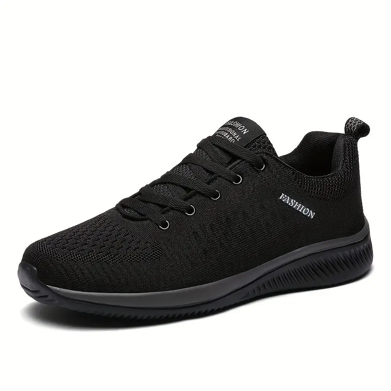 Simon - Sporty running shoes in knit