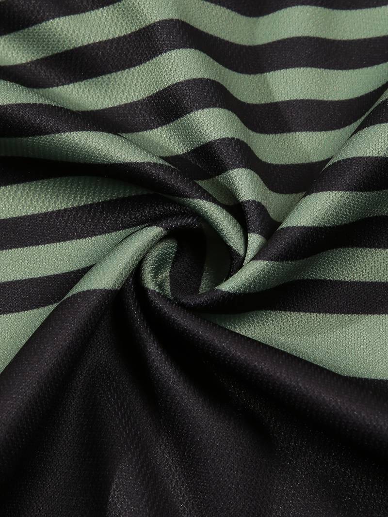 Leon - Casual Short Sleeve Striped Polo Shirt For Men