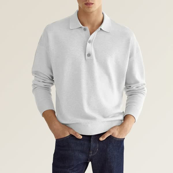 Yarn - Casual men's polo shirt