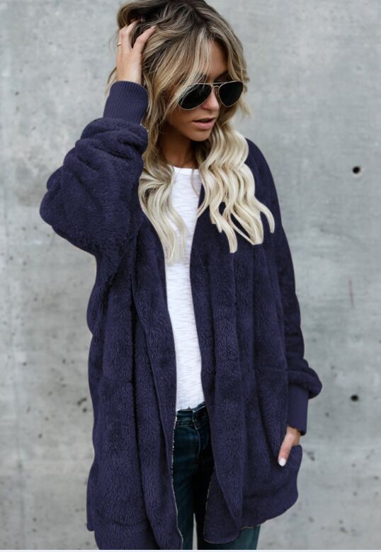 Yasemin | Reversible Fur Mid-Length Jacket