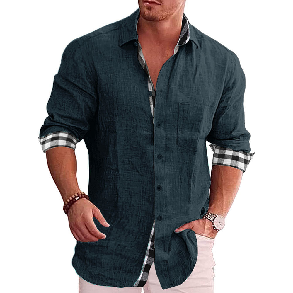 Alain - Summer shirt with buttons and pockets