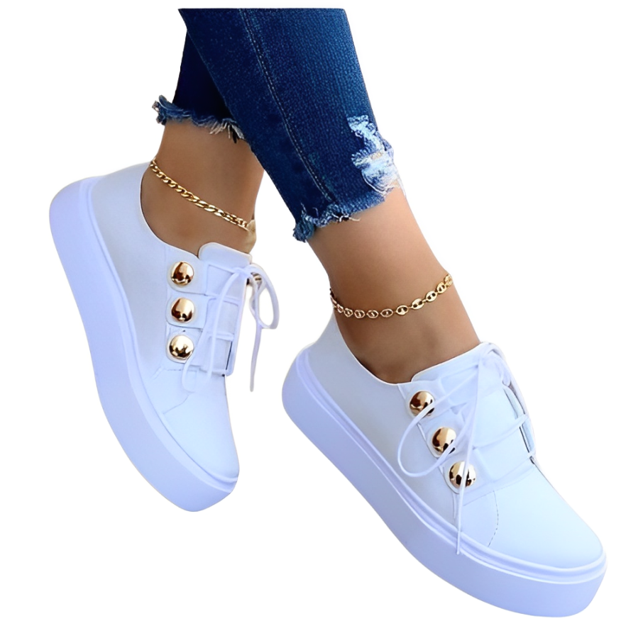 Maura - vulcanised canvas platform sneakers