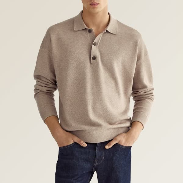 Yarn - Casual men's polo shirt