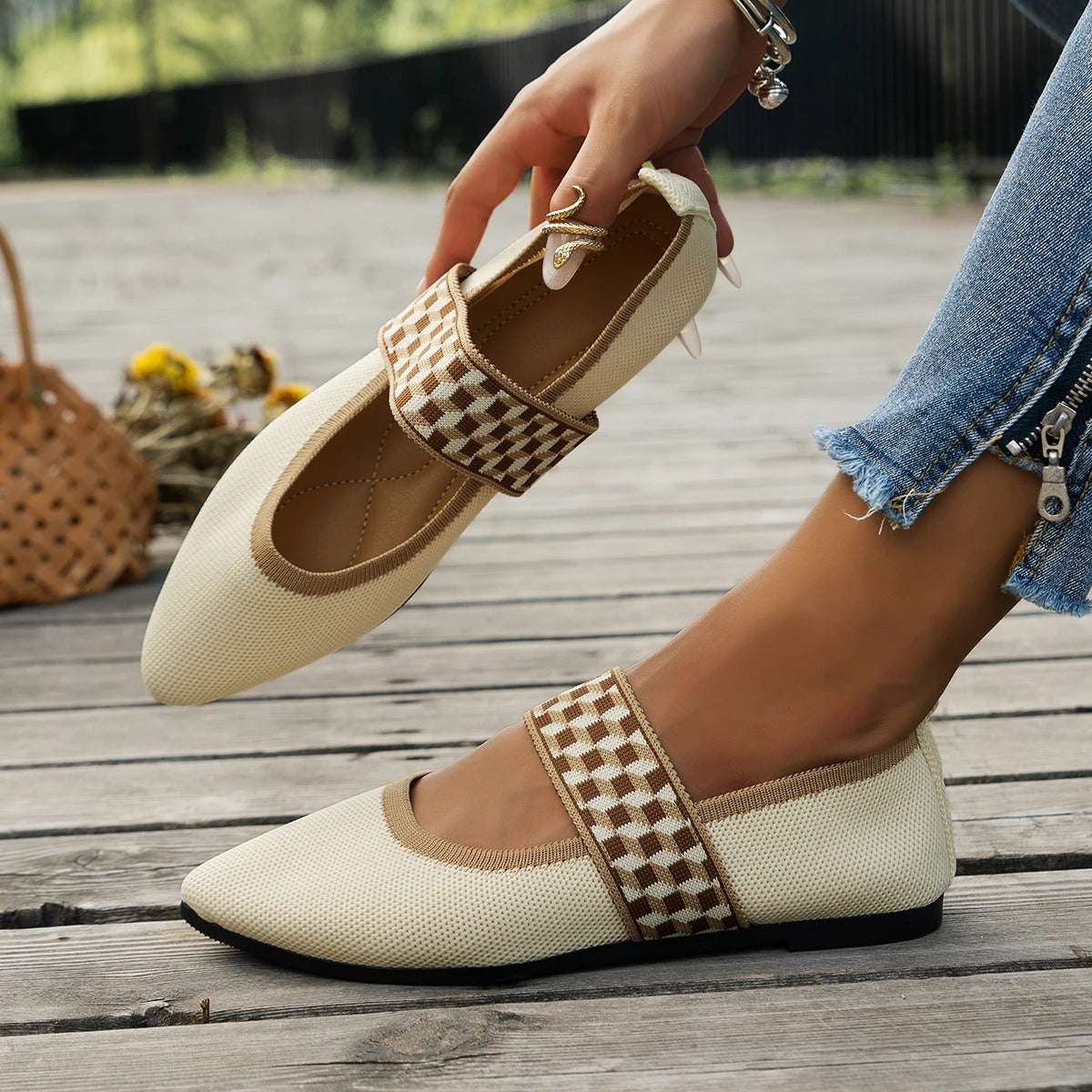 Landra - Chic & comfortable pointed flat shoes