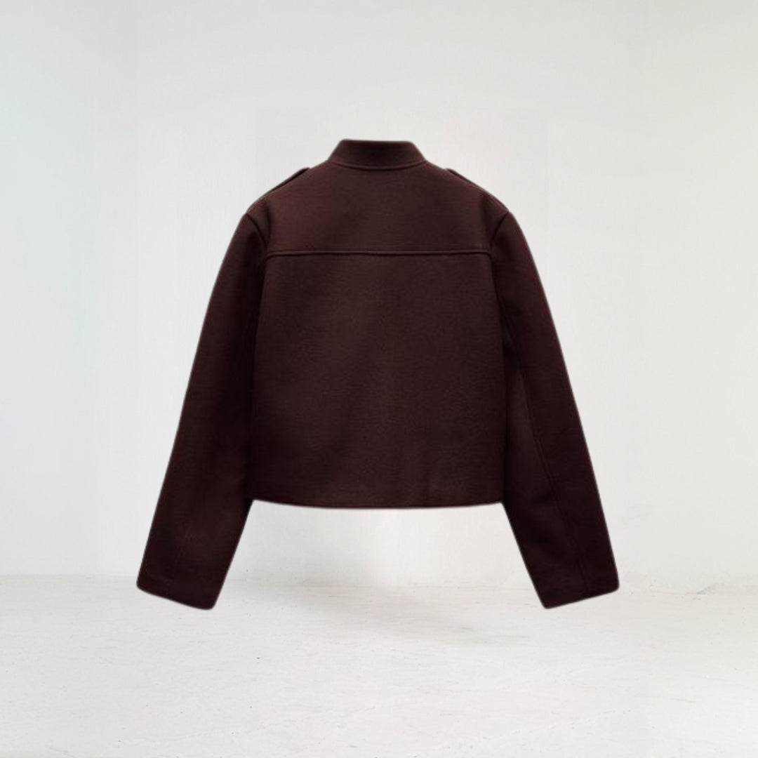 Stylish cropped jacket for women